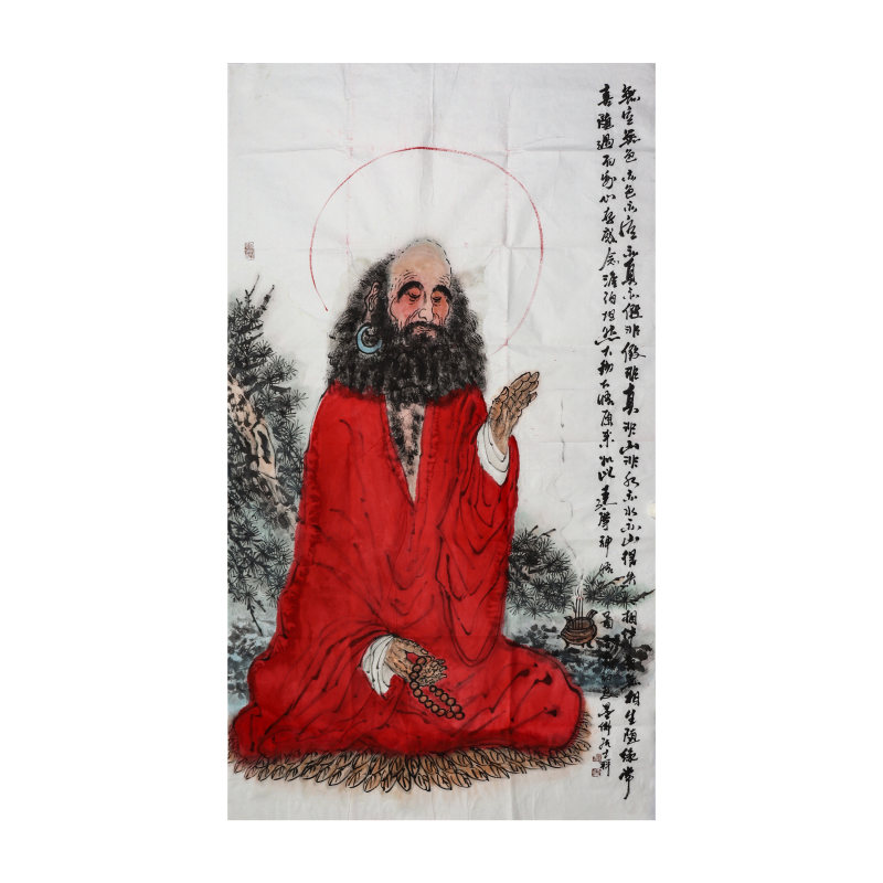 刘其东《达摩像》